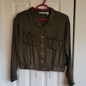 Dark Olive Utility Shirt